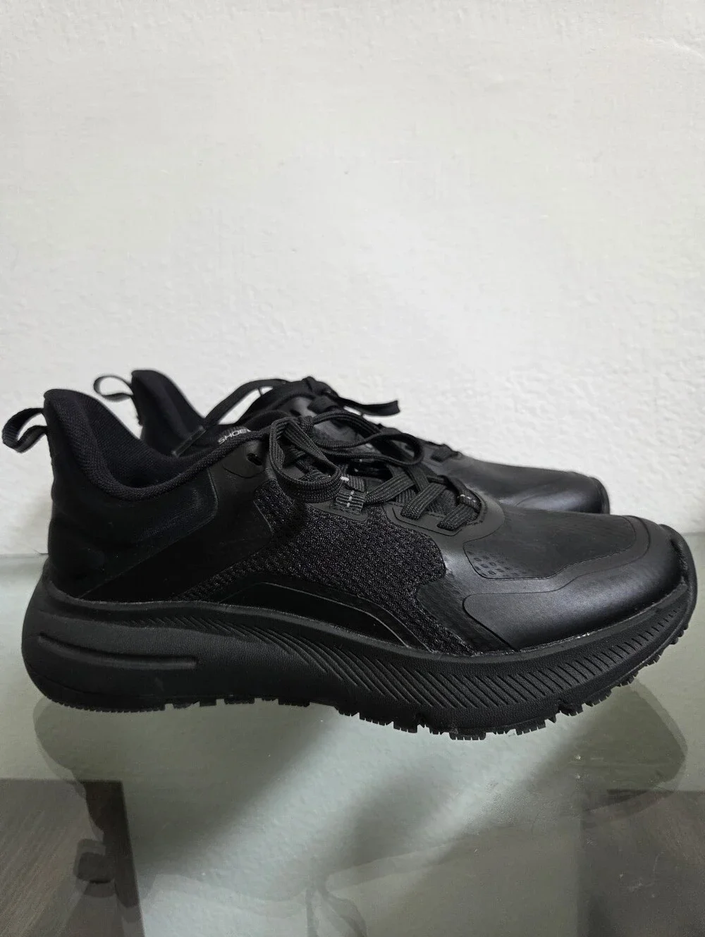Sneakersshoes For Crews Crossing Womens Work Shoe W Comfort Black Lace Up